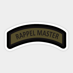 Rappel Master Tab - Subdued Sticker